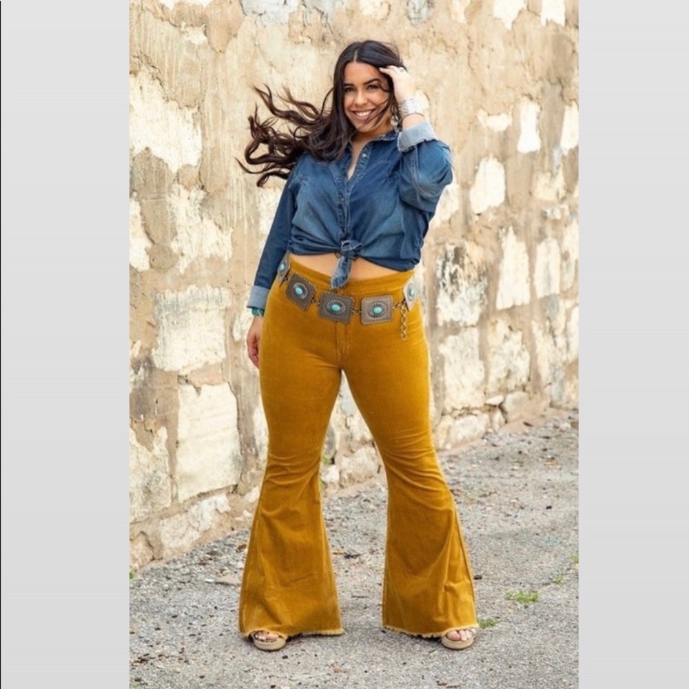 Plus Size Corduroy Pants - Picture 2 of 4